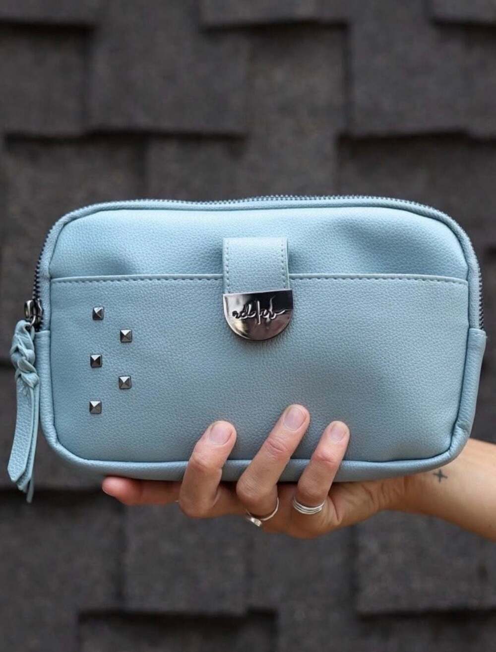 Rad Rev Sling Wallet in Sky